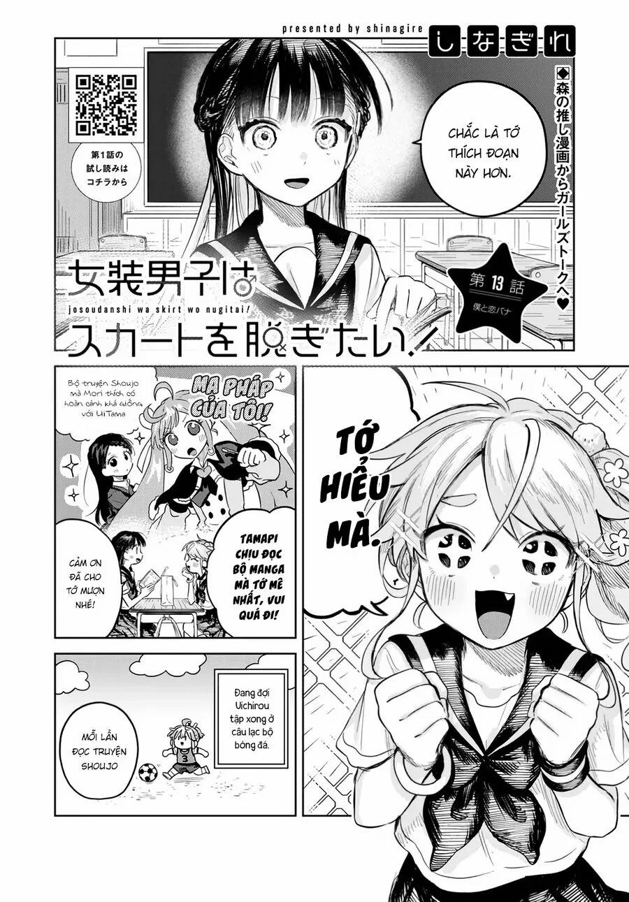 Josou Danshi Wa Skirt O Nugitai 13 trang 1