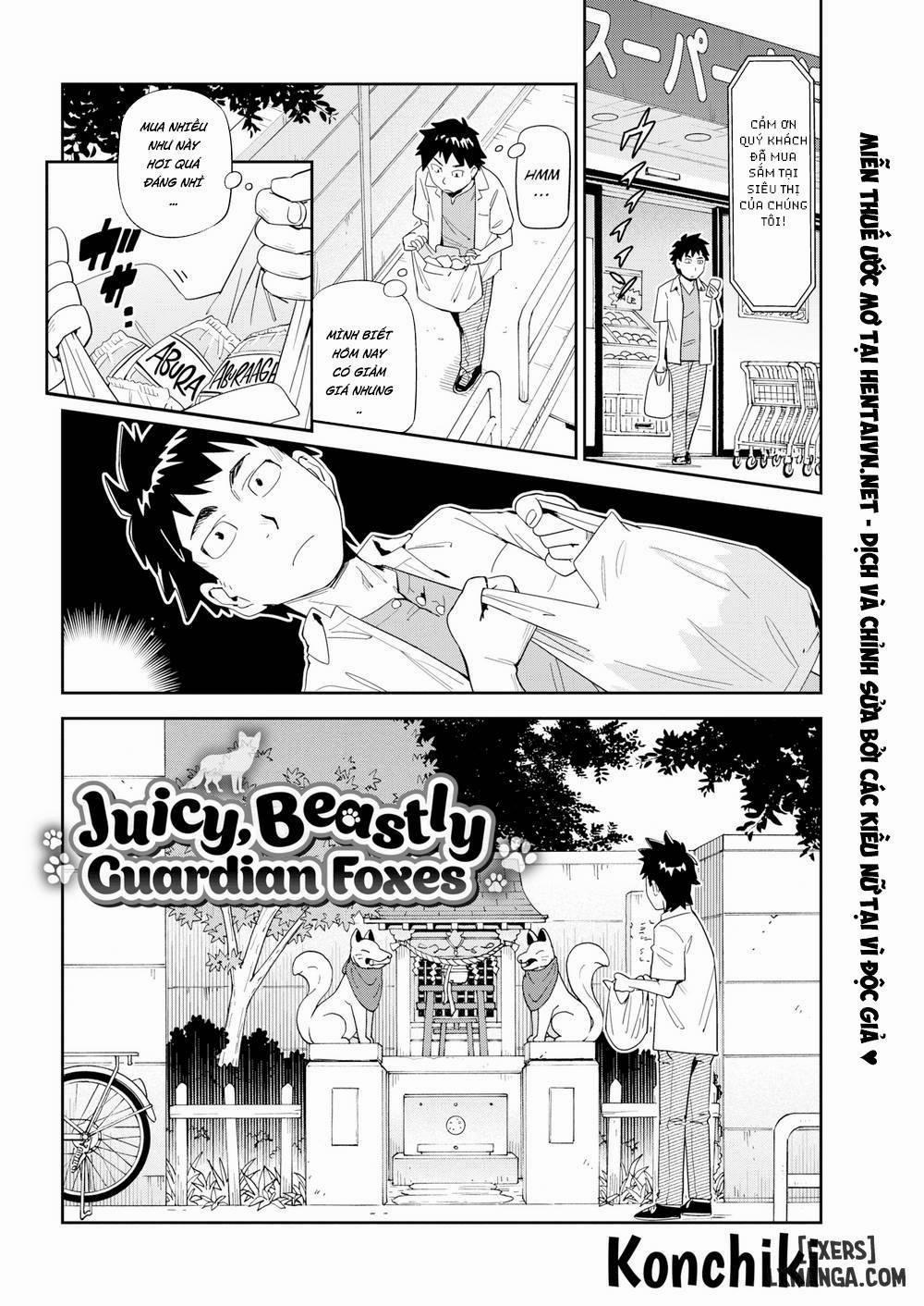 Juicy, Beastly Guardian Foxes Oneshot trang 1