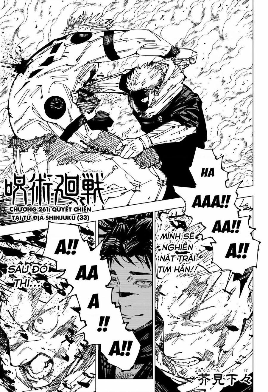 Jujutsu Kaisen - Chú Thuật Hồi Chiến 261 trang 1