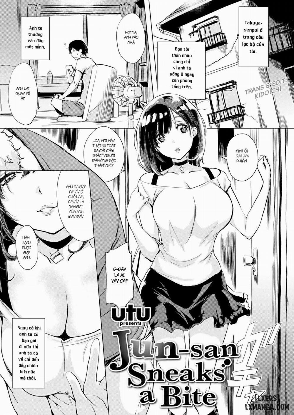 Jun-san Sneaks A Bite Oneshot trang 1