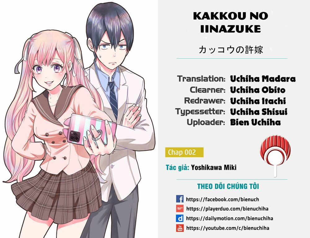 Kakkou No Iinazuke 2 trang 0