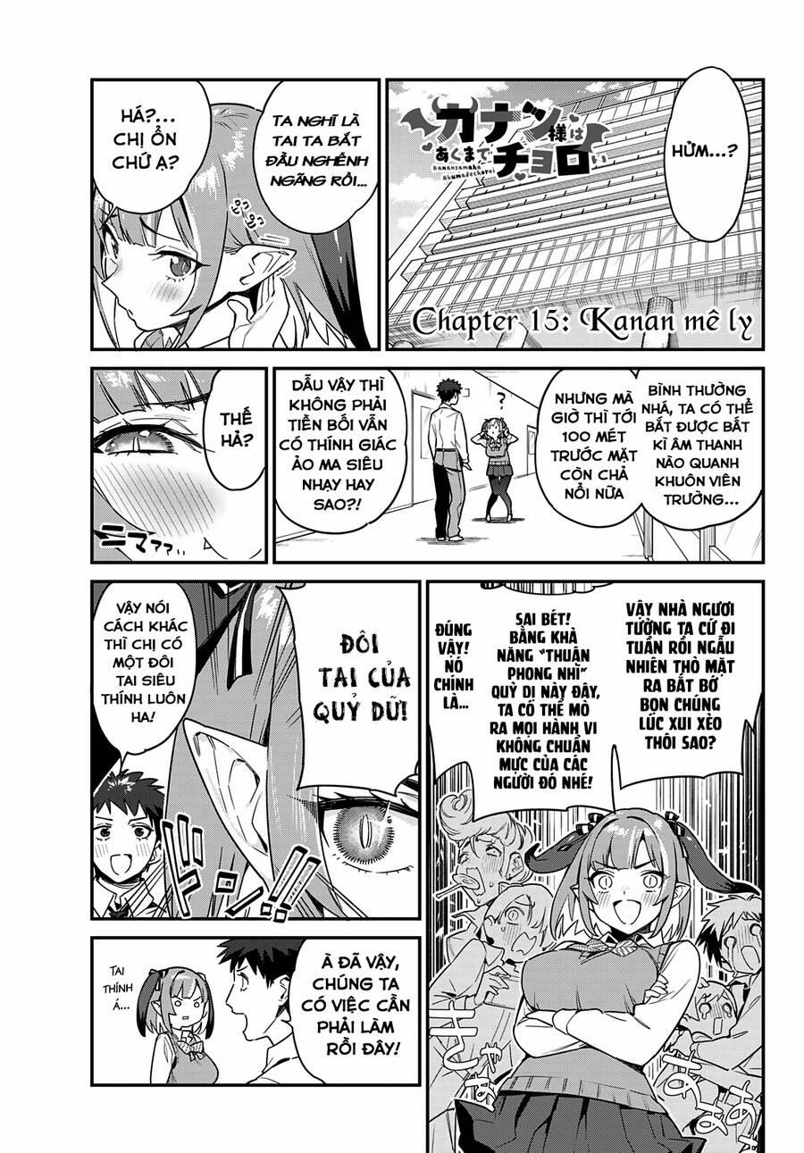 Kanan-Sama Wa Akumade Choroi 15 trang 1
