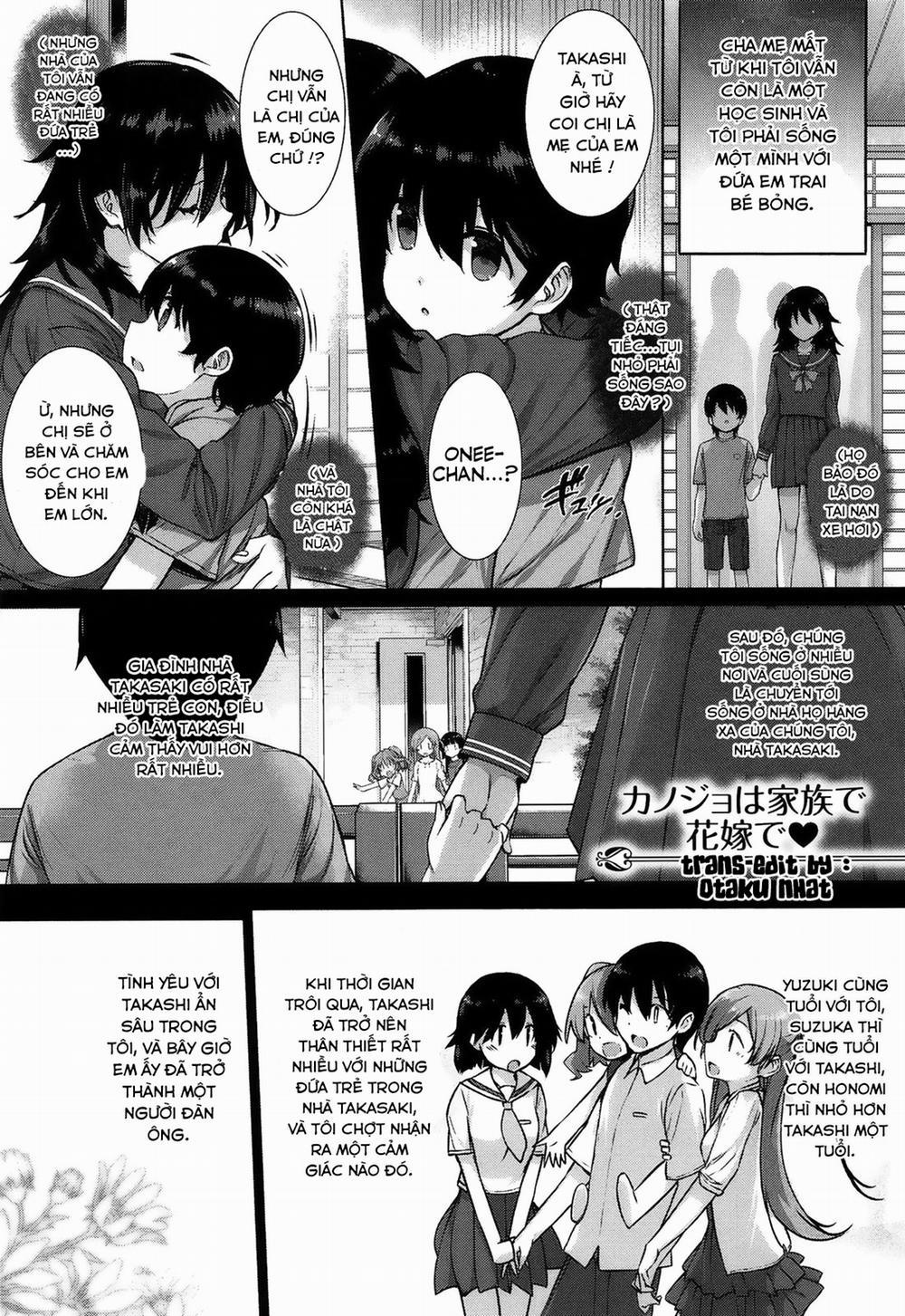 Kanojo wa Kazoku de Hanayome de 4 trang 0