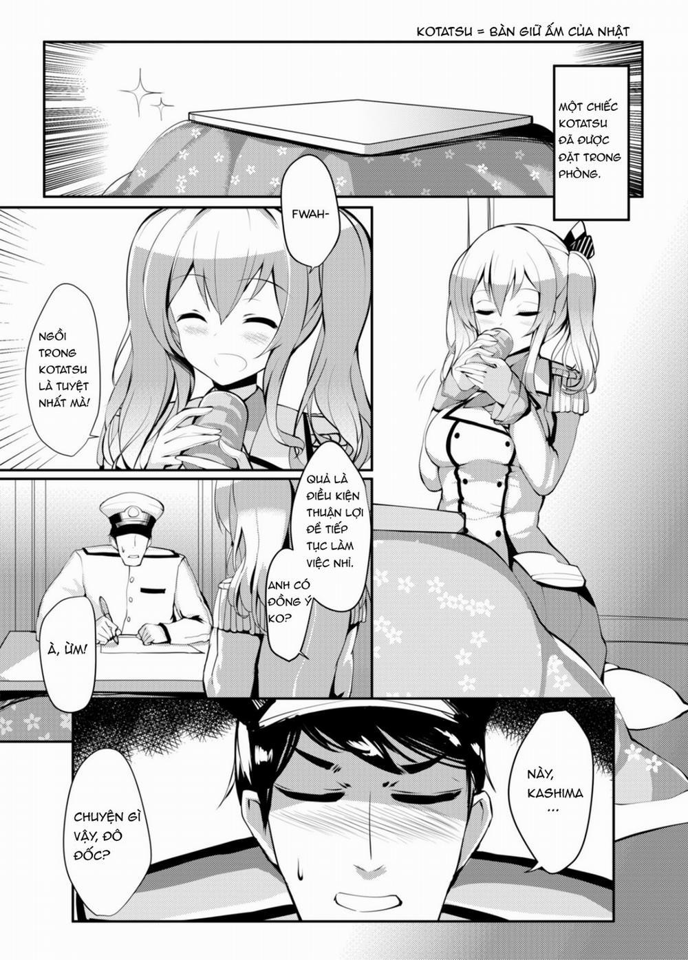 Kashima in the Kotatsu+ (Kantai Collection -KanColle-) OneShot trang 1