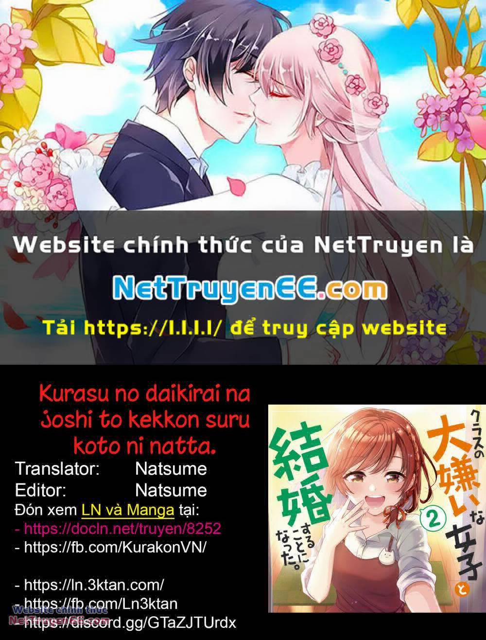 Kết Hôn Với Người Mà Tôi Ghét Nhất 30 trang 0