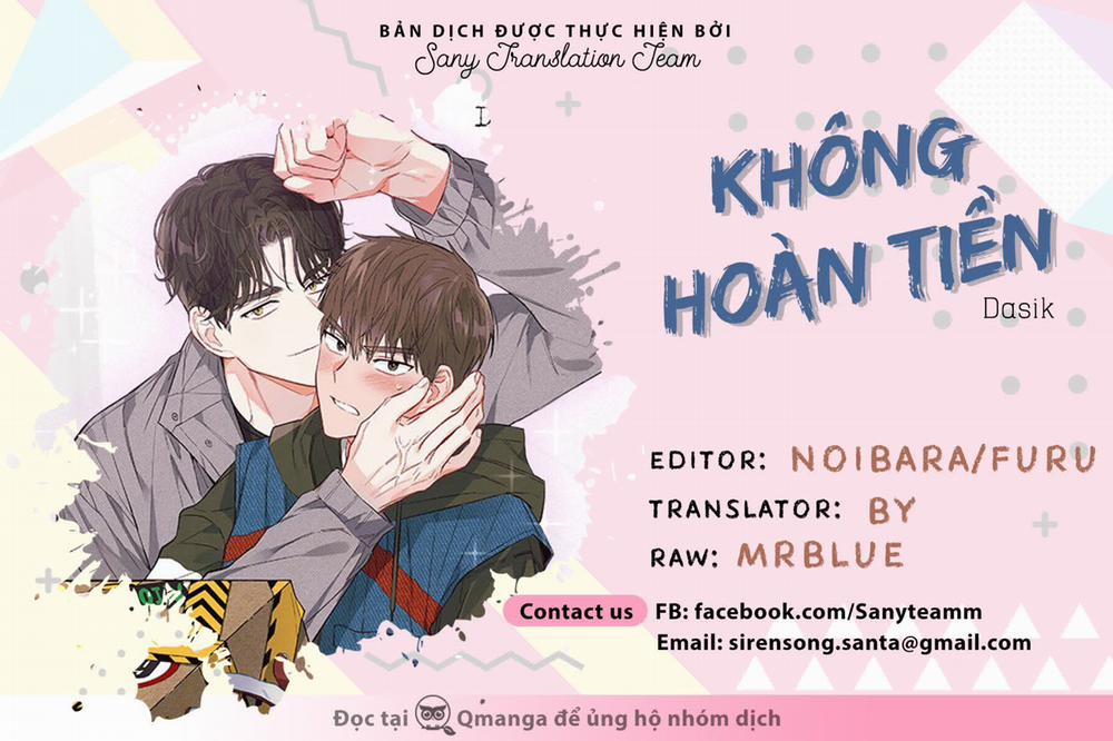 Không Hoàn Tiền 1 trang 0