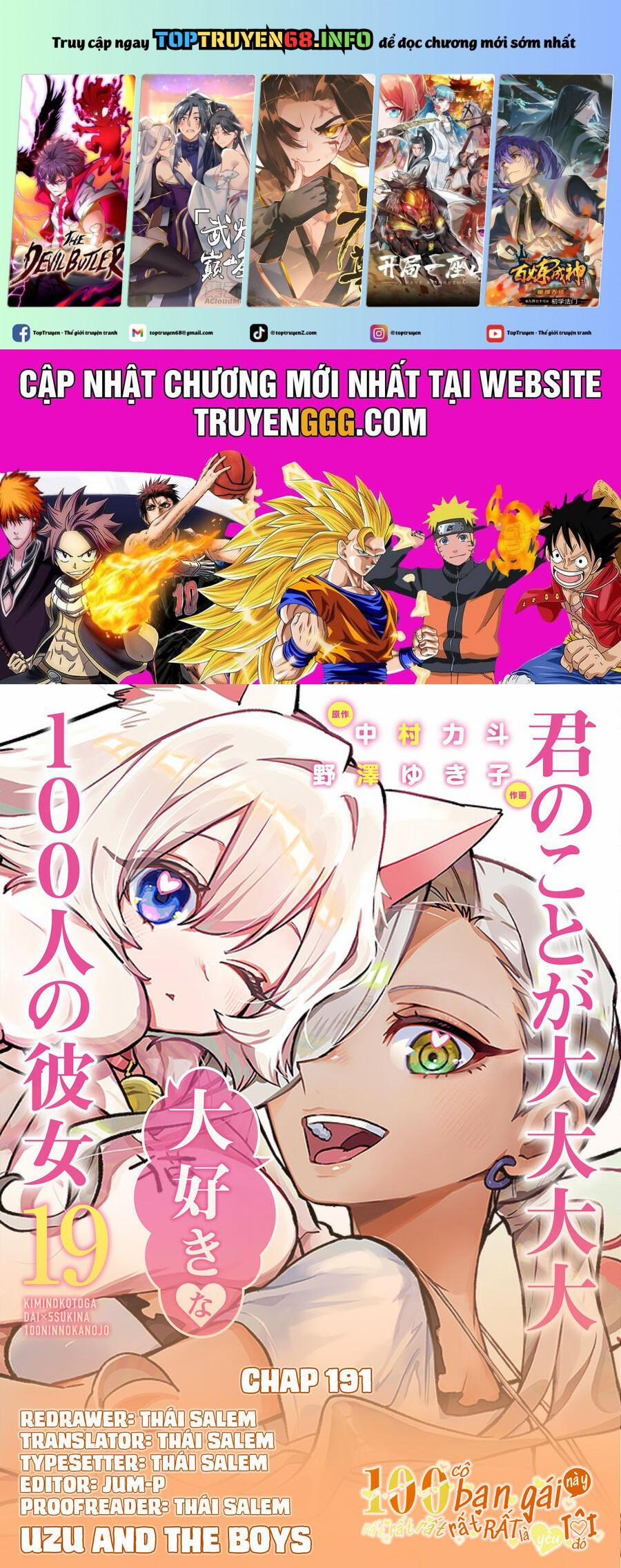 Kimi No Koto Ga Dai Dai Dai Dai Daisuki Na 100-Ri No Kanojo 191 trang 0