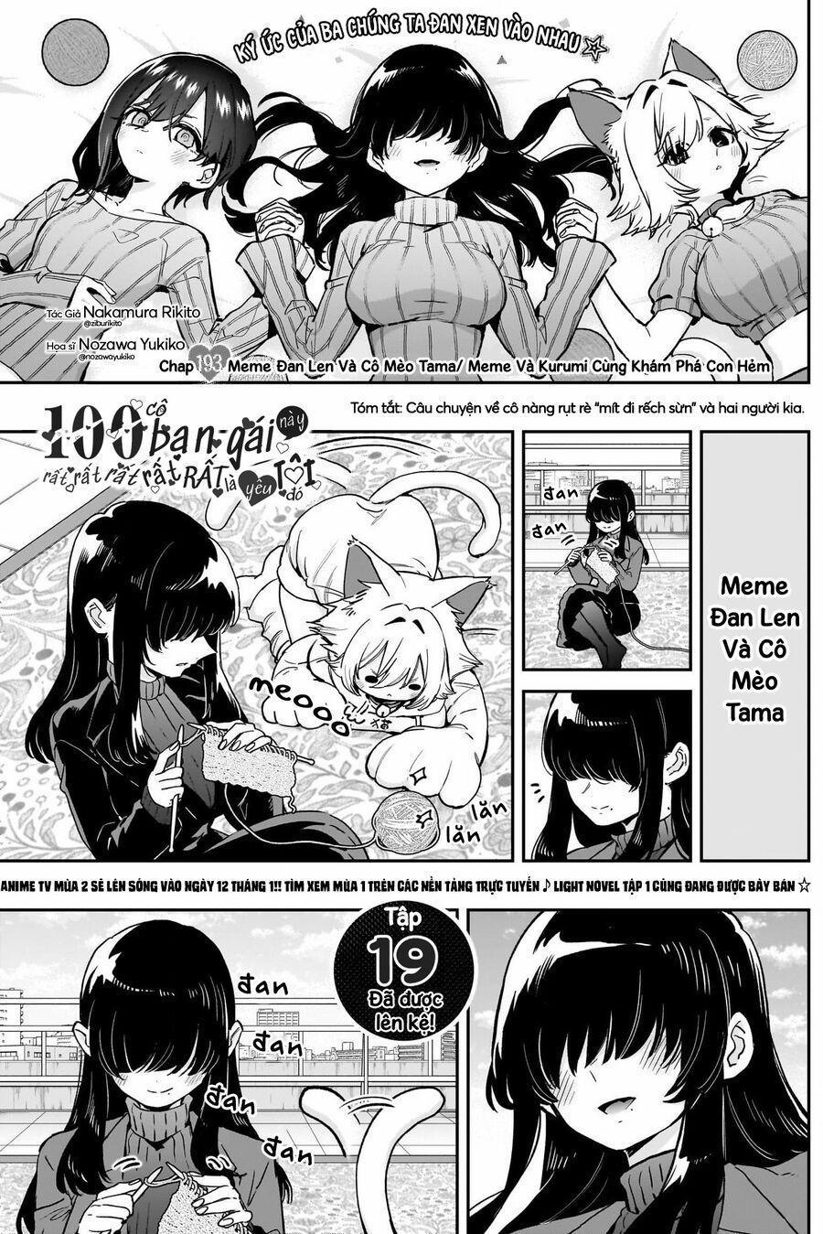 Kimi No Koto Ga Dai Dai Dai Dai Daisuki Na 100-Ri No Kanojo 195 trang 1