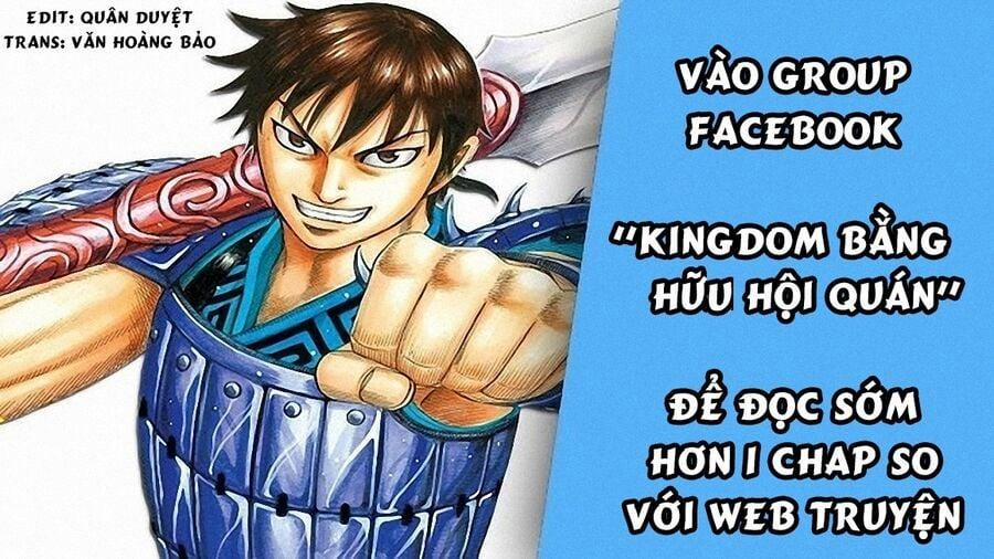 Kingdom – Vương Giả Thiên Hạ 821 trang 1