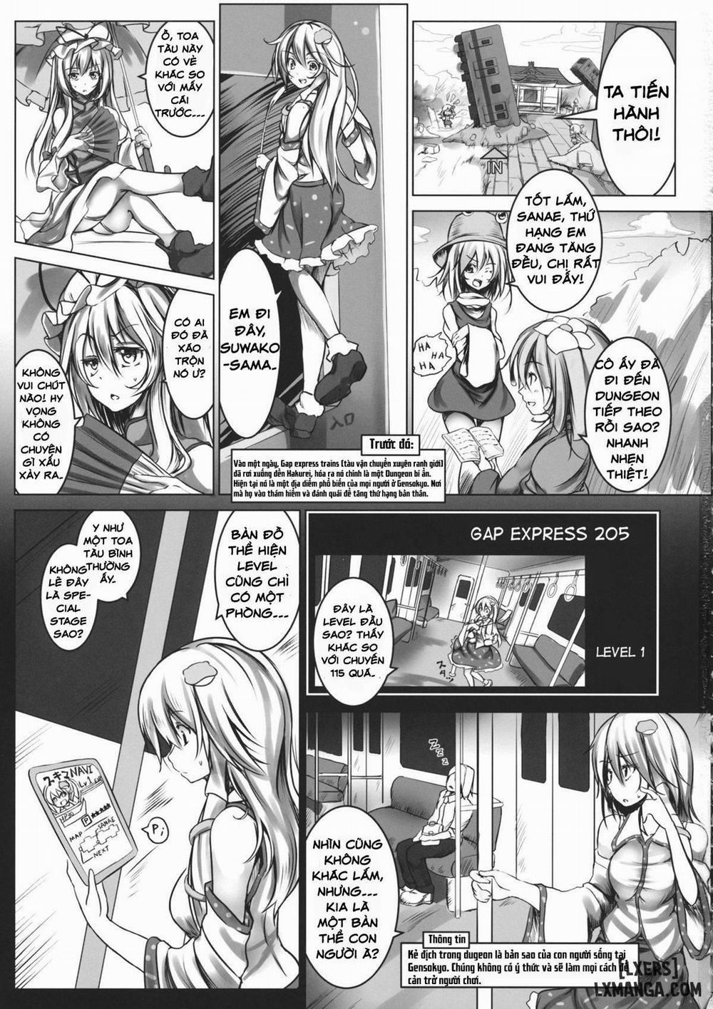 Kochiya Sanae Kyousei Chikan Densha Oneshot trang 1