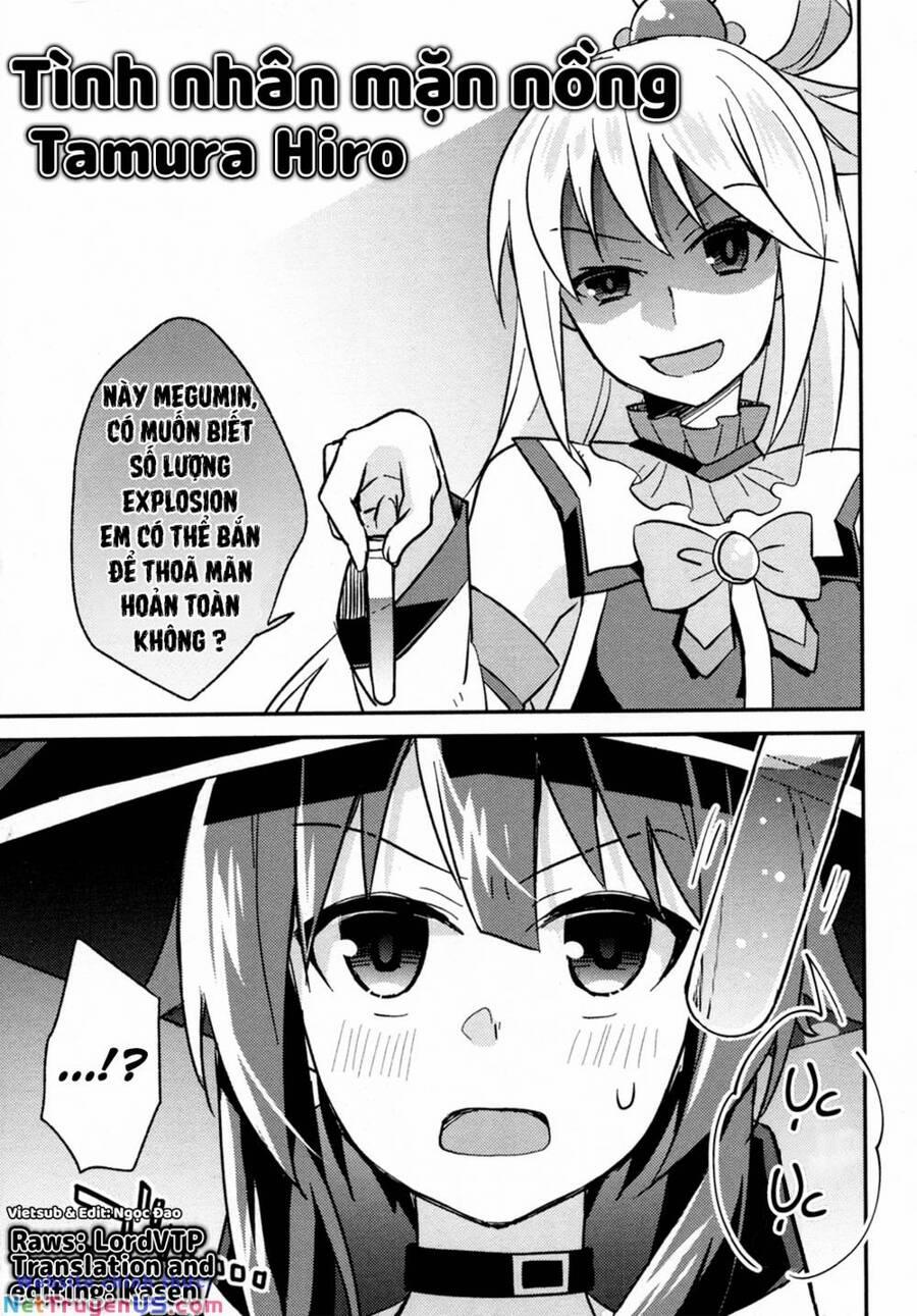 Konosuba : Tuyển Tập Megumin 8 trang 0