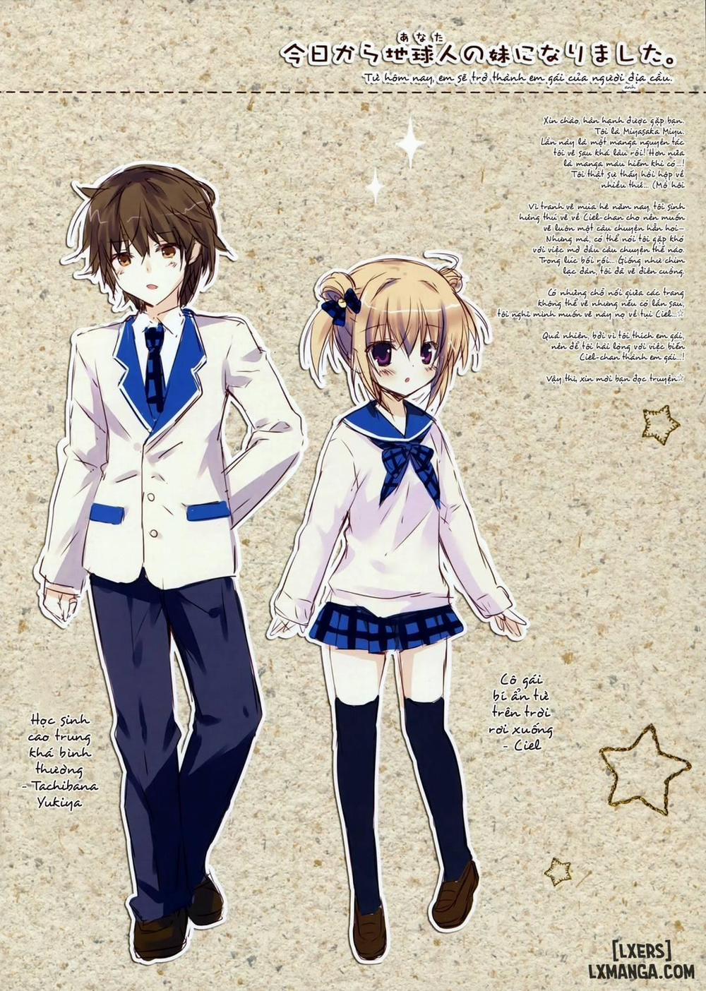 Kyou kara Anata no Imouto ni Narimashita Oneshot trang 1