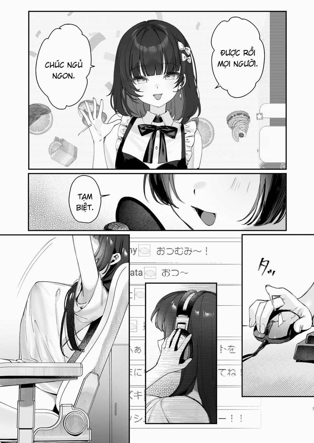 Lai trym làm tình với cô bạn gái Vtuber Oneshot trang 1
