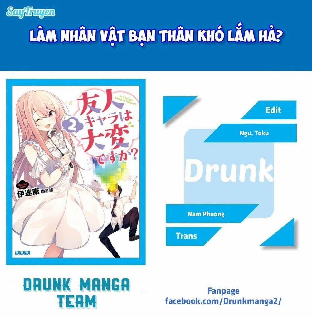 Làm Nhân Vật Bạn Thân Khổ Lắm Hả? 21 trang 1