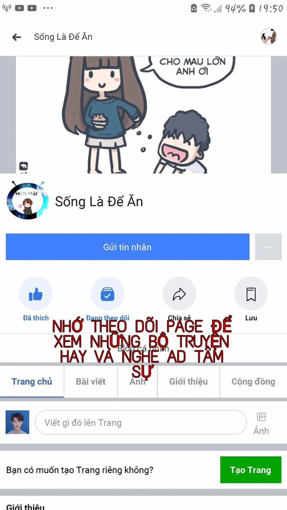 Lão Đại Xuyên Không Thành Tiên Nữ 13 trang 1