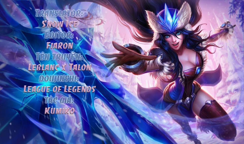 Leblanc x Talon (Liên Minh Huyền Thoại) Oneshot trang 0