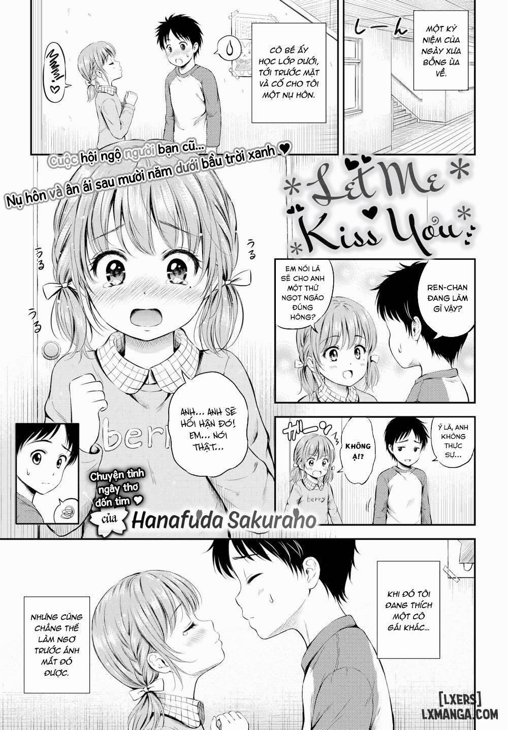 Let Me Kiss You Oneshot trang 0