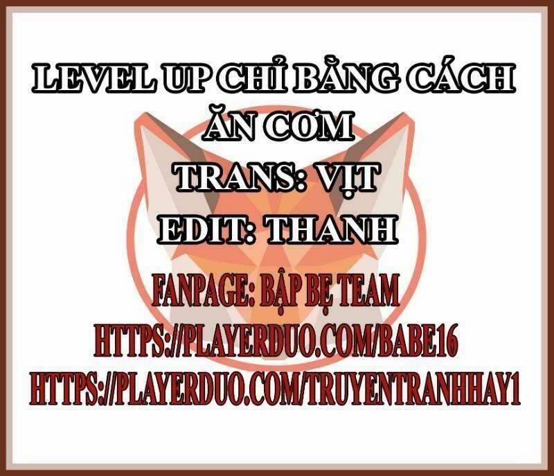 Level Up Chỉ Bằng Cách Ăn Cơm 21 trang 1