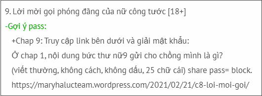 Lời Mời Gọi Phóng Đãng Của Nữ Công Tước 9 trang 1
