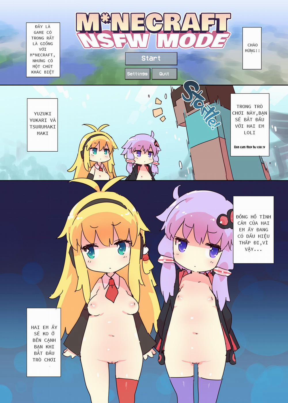 M*necraft NSFW MODE Oneshot trang 1