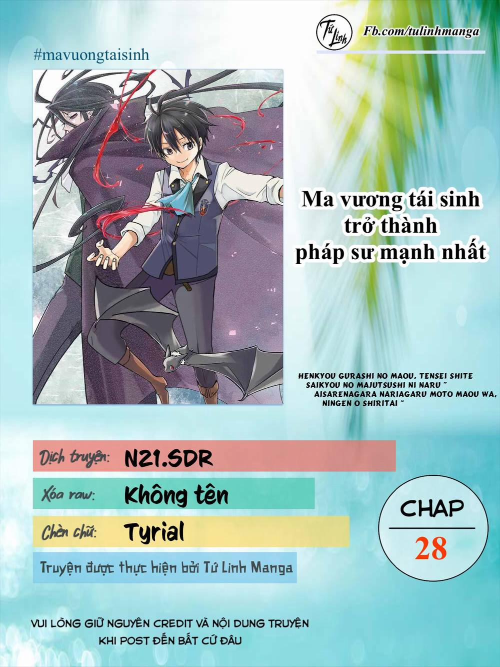 Ma Vương Tái Sinh Trở Thành Pháp Sư Mạnh Nhất 28 trang 1