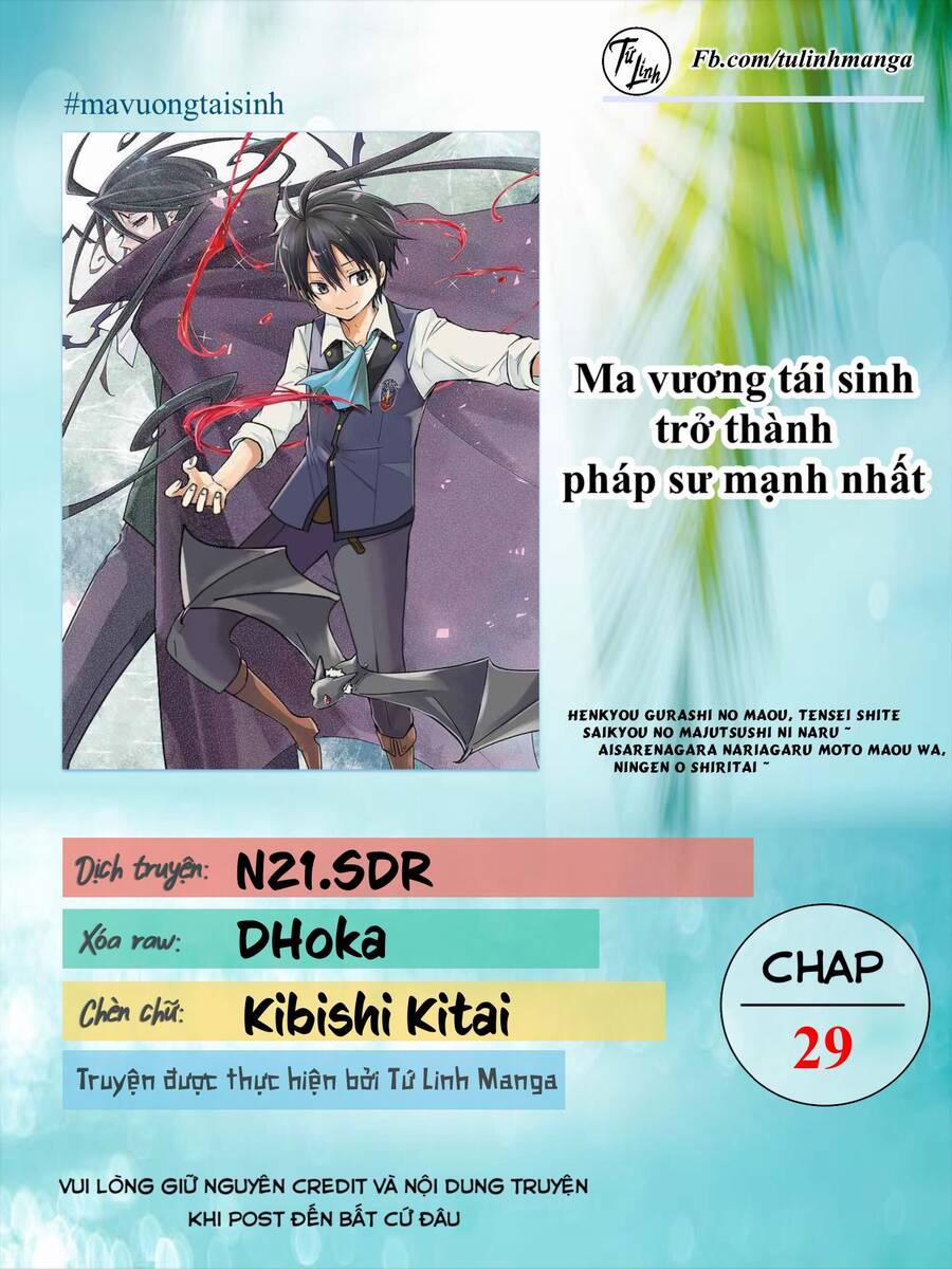 Ma Vương Tái Sinh Trở Thành Pháp Sư Mạnh Nhất 29 trang 1