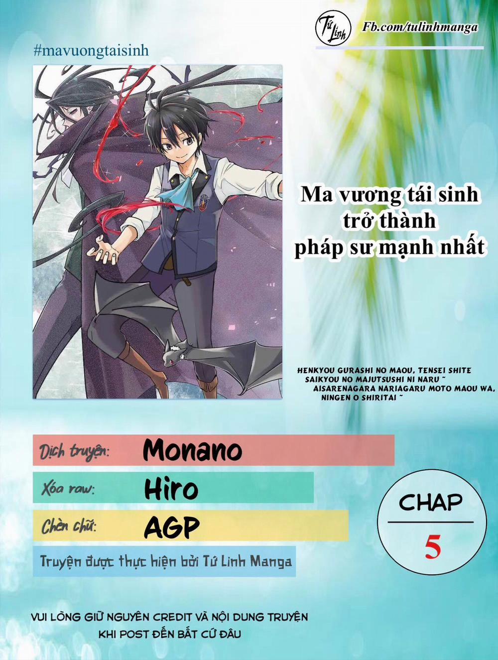 Ma Vương Tái Sinh Trở Thành Pháp Sư Mạnh Nhất 5 trang 1