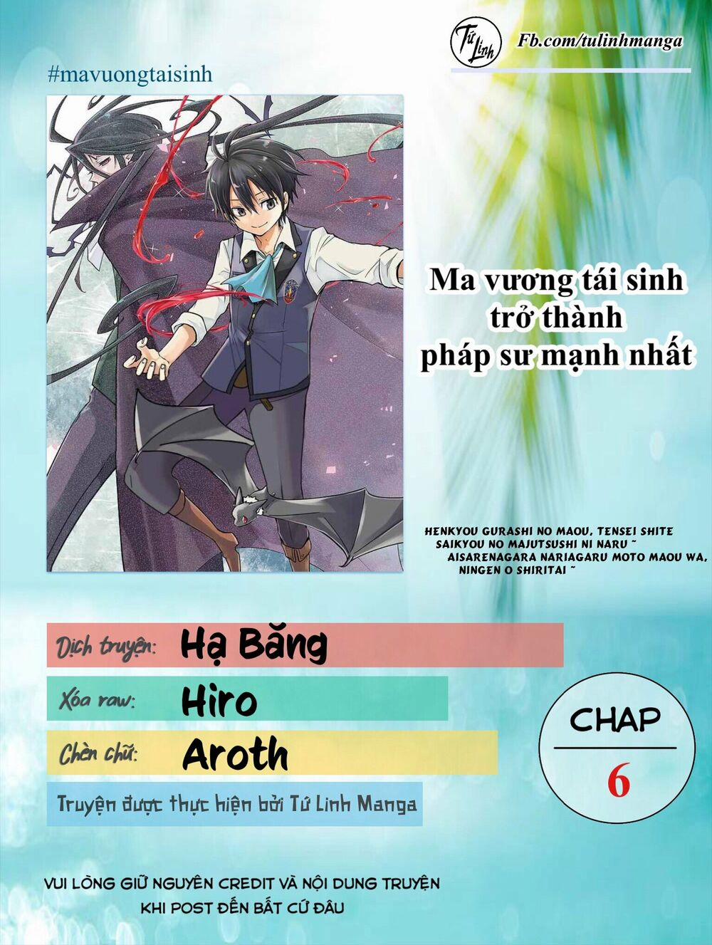 Ma Vương Tái Sinh Trở Thành Pháp Sư Mạnh Nhất 6 trang 1