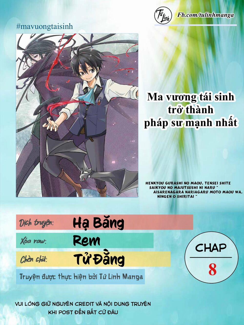 Ma Vương Tái Sinh Trở Thành Pháp Sư Mạnh Nhất 8 trang 1