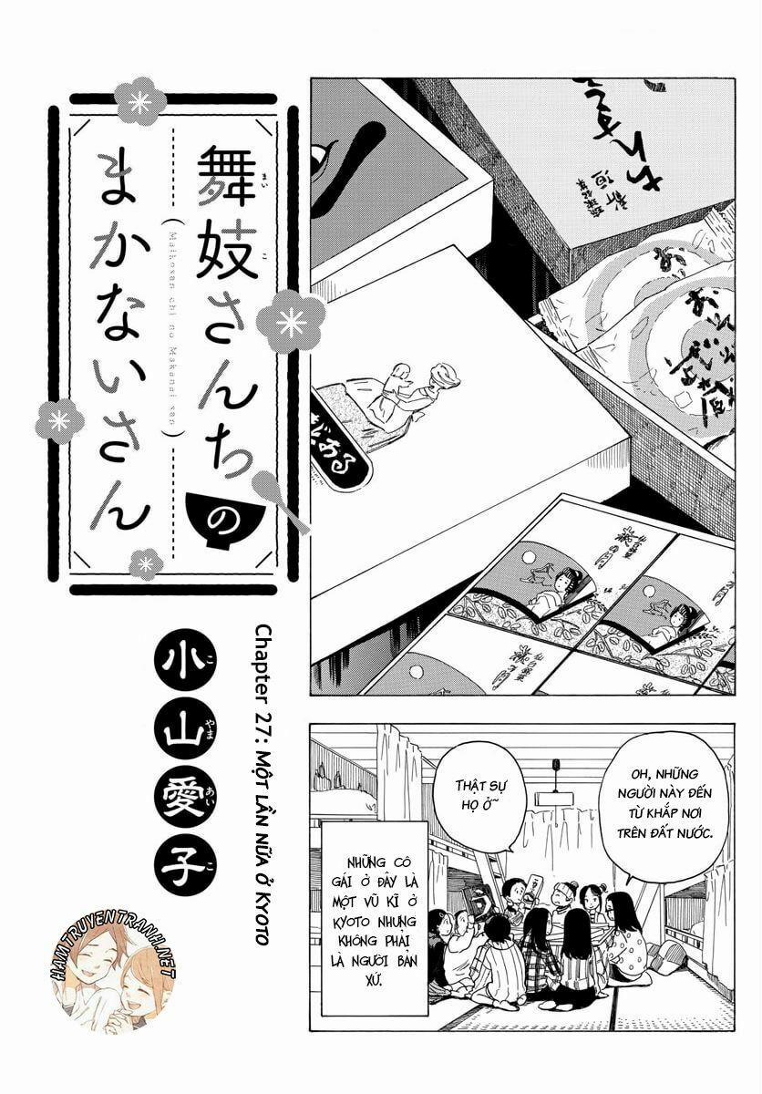 Maiko-San Chi No Makanai-San 0 Một lần nữa ở tokyo trang 1