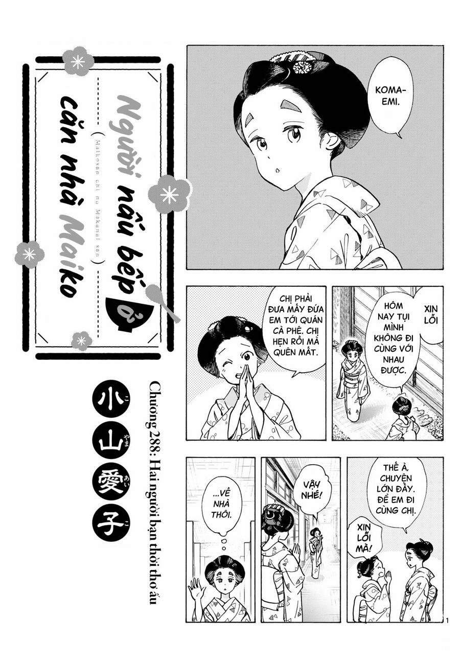 Maiko-San Chi No Makanai-San 288 trang 0