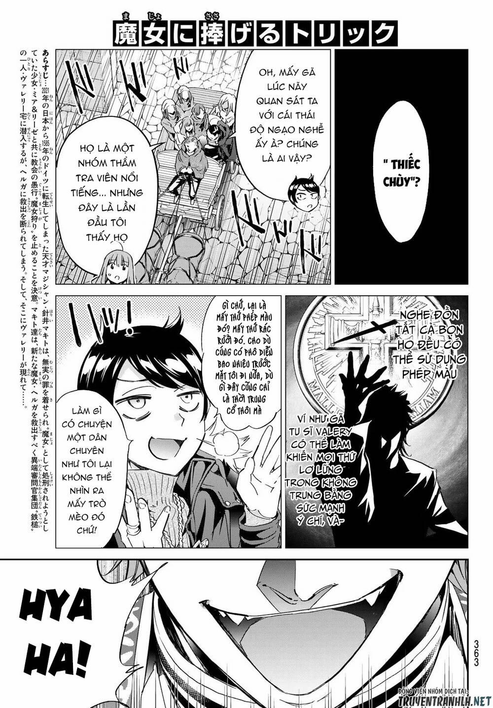 Majo Ni Sasageru Trick 13 trang 1