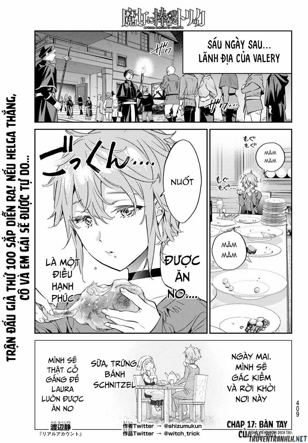 Majo Ni Sasageru Trick 17 trang 1