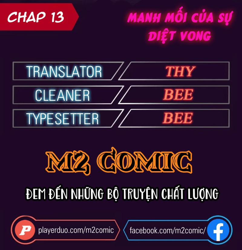 Manh Mối Của Sự Diệt Vong 13 trang 1