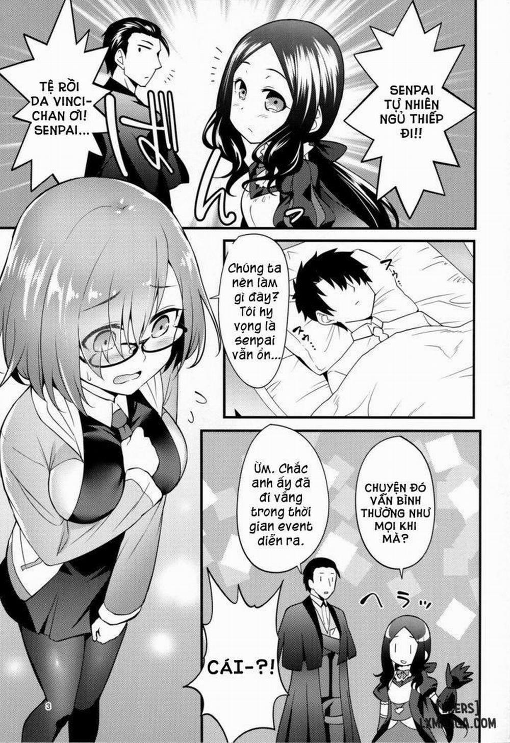 Mash ga Event de Neteru Senpai ni Itazura Suru Hon Oneshot trang 1