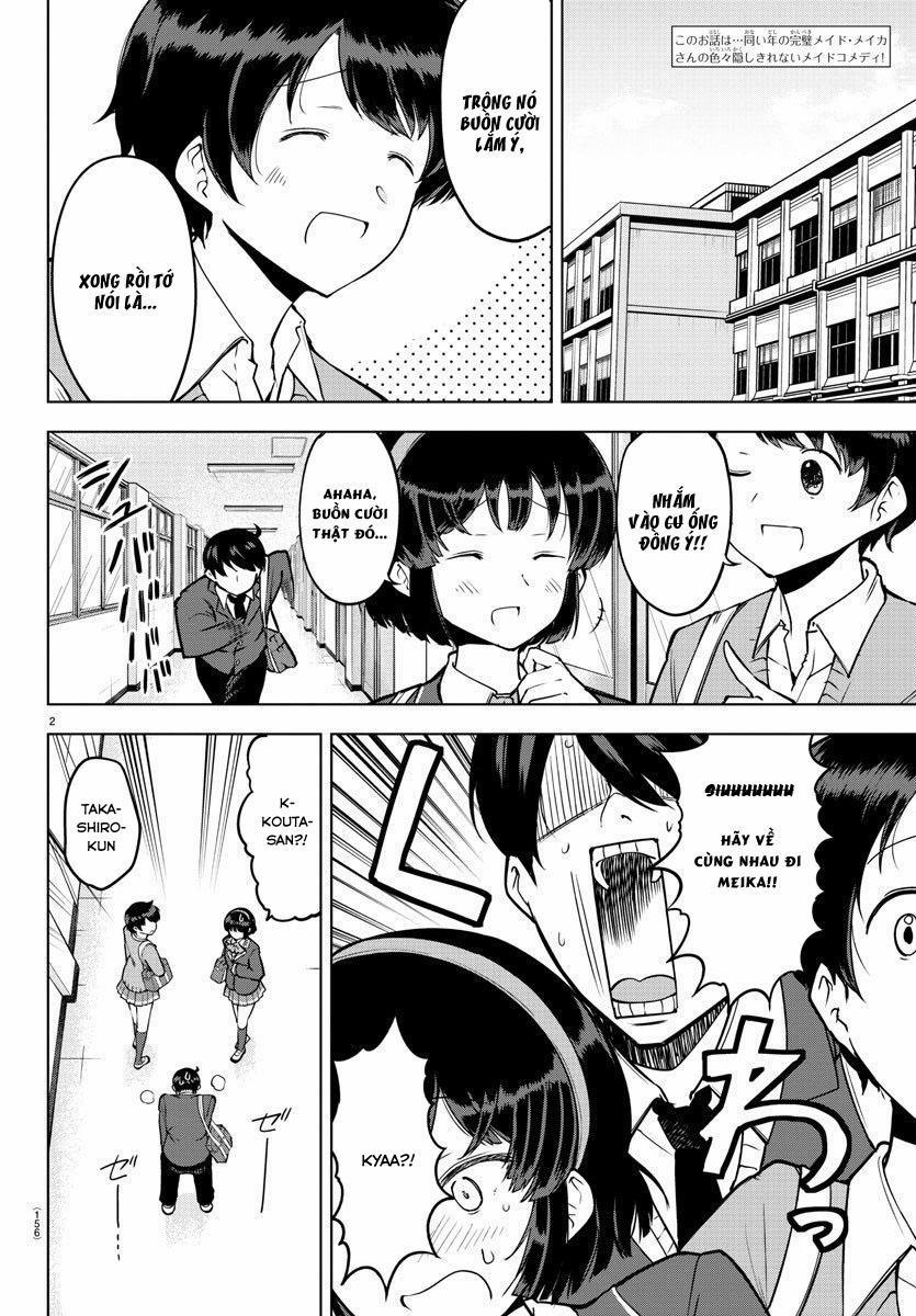 Meika-San Can't Conceal Her Emotions 0 Meika-san súc miệng trang 1