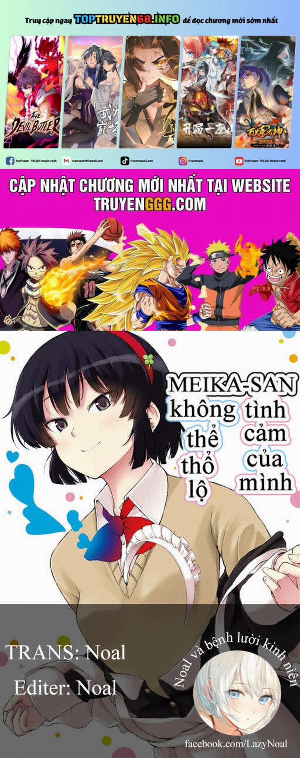 Meika-San Can't Conceal Her Emotions 62 trang 0