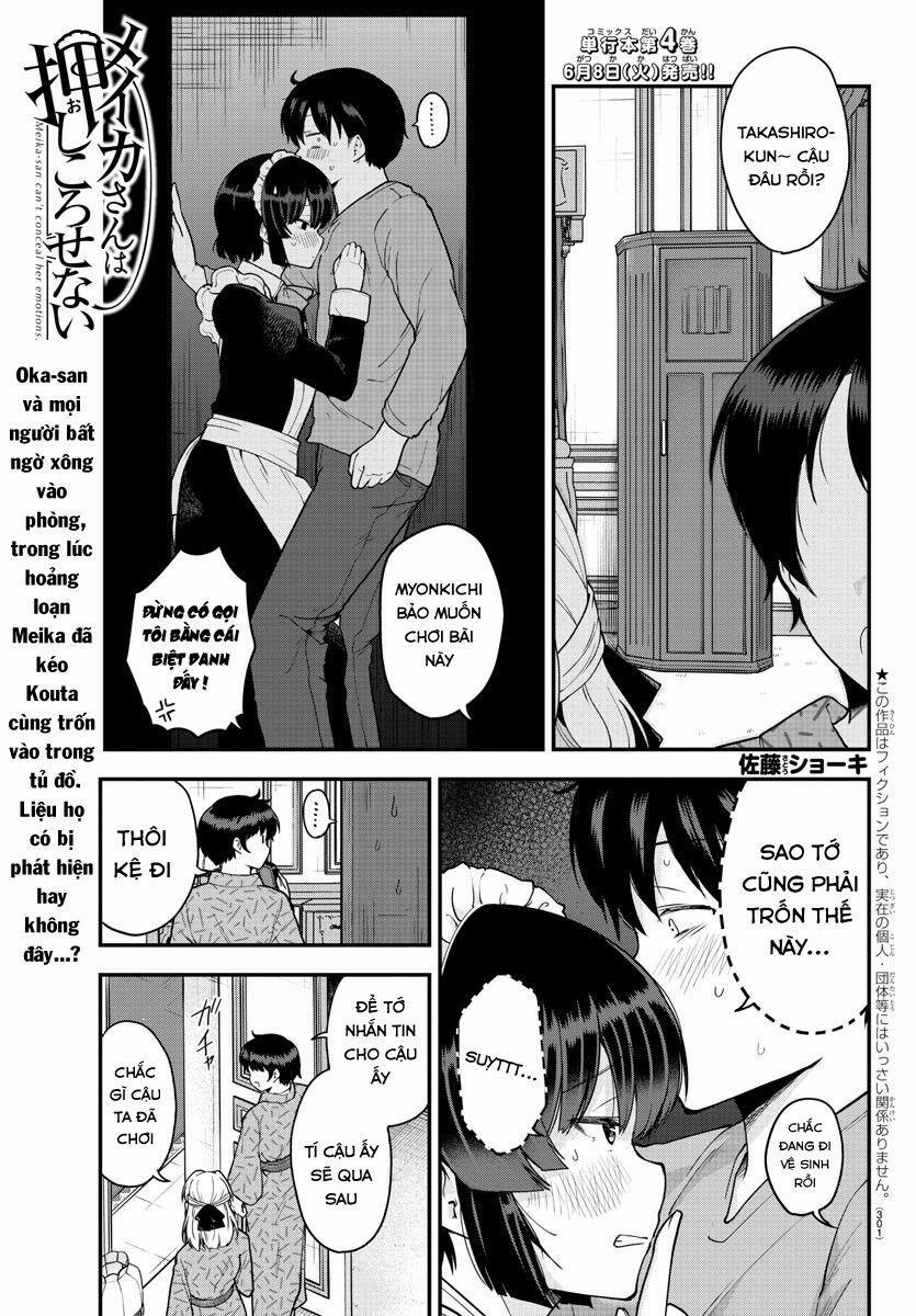 Meika-San Can't Conceal Her Emotions 66 trang 1