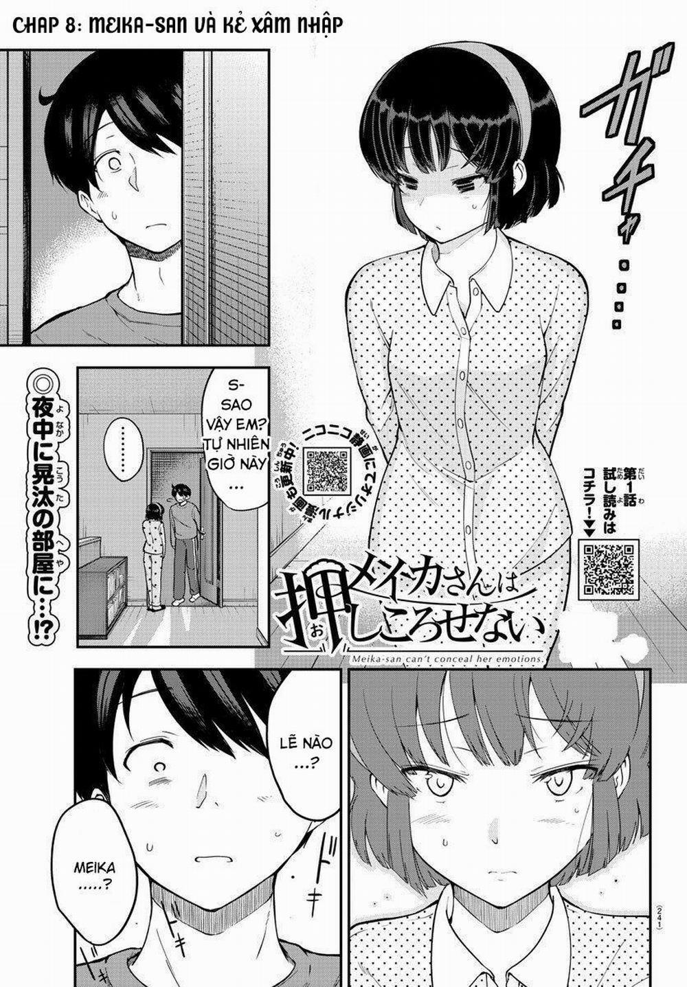 Meika-San Can't Conceal Her Emotions 8 trang 1