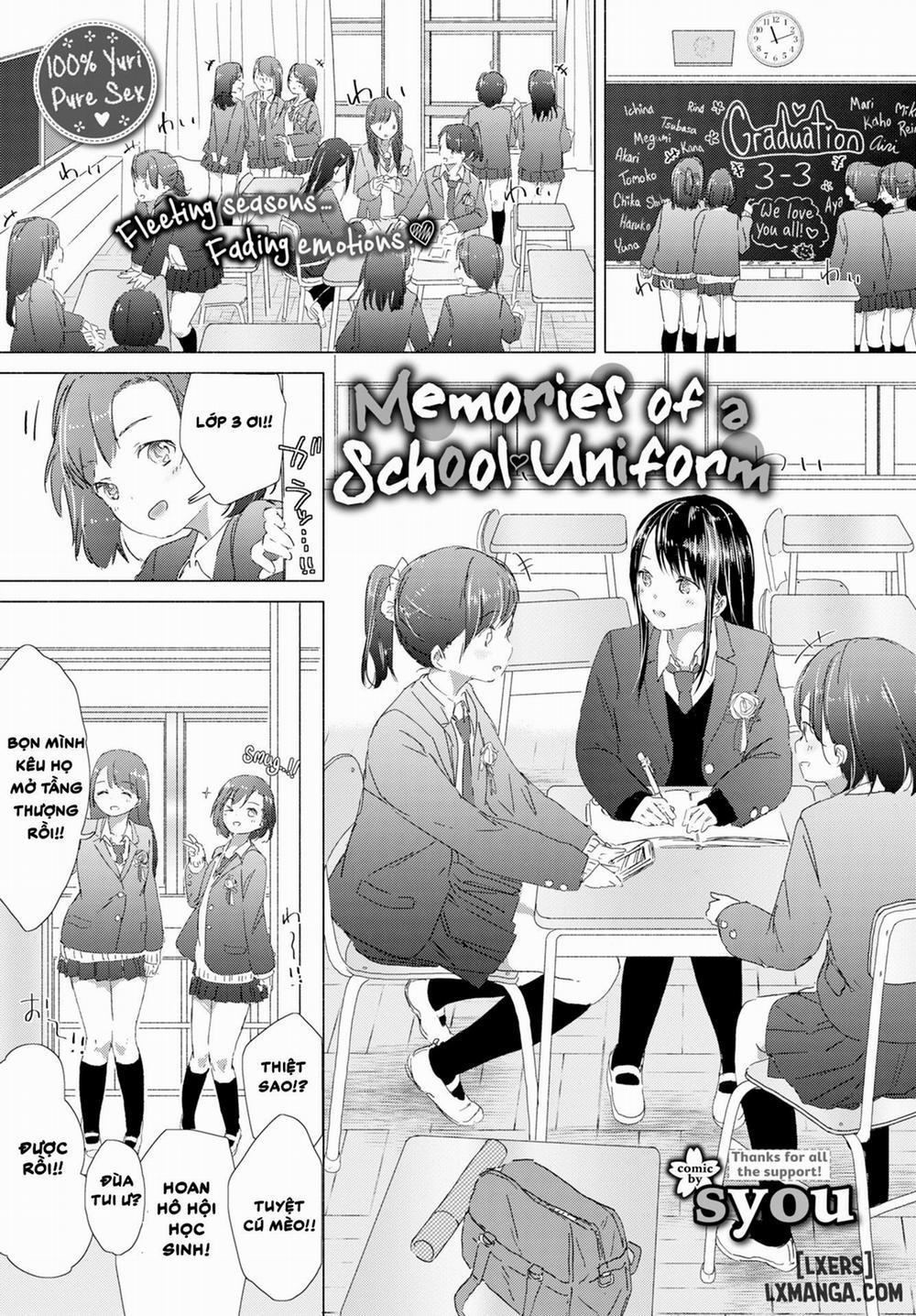 Memories of a School ♥ Uniform Oneshot trang 0
