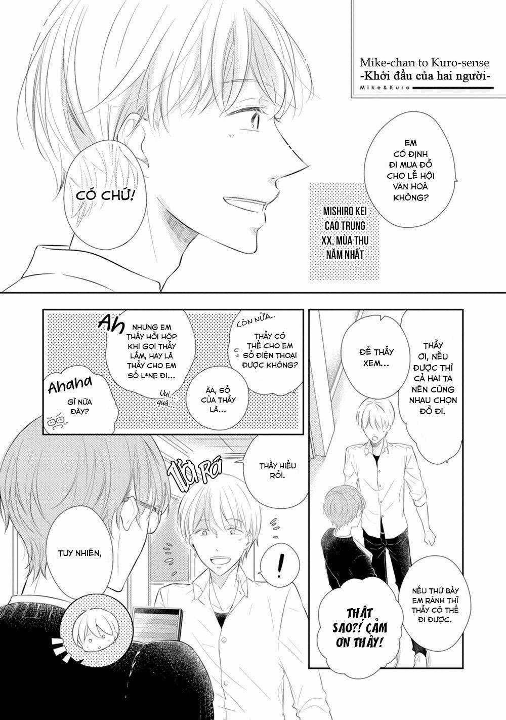 Mike-chan Và Thầy Kuro 4.3 trang 0