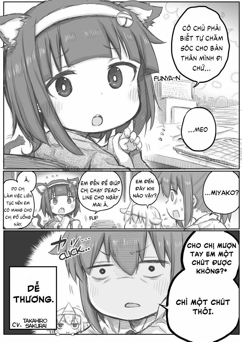 Miss Shachiku And The Little Baby Ghost 12 trang 1