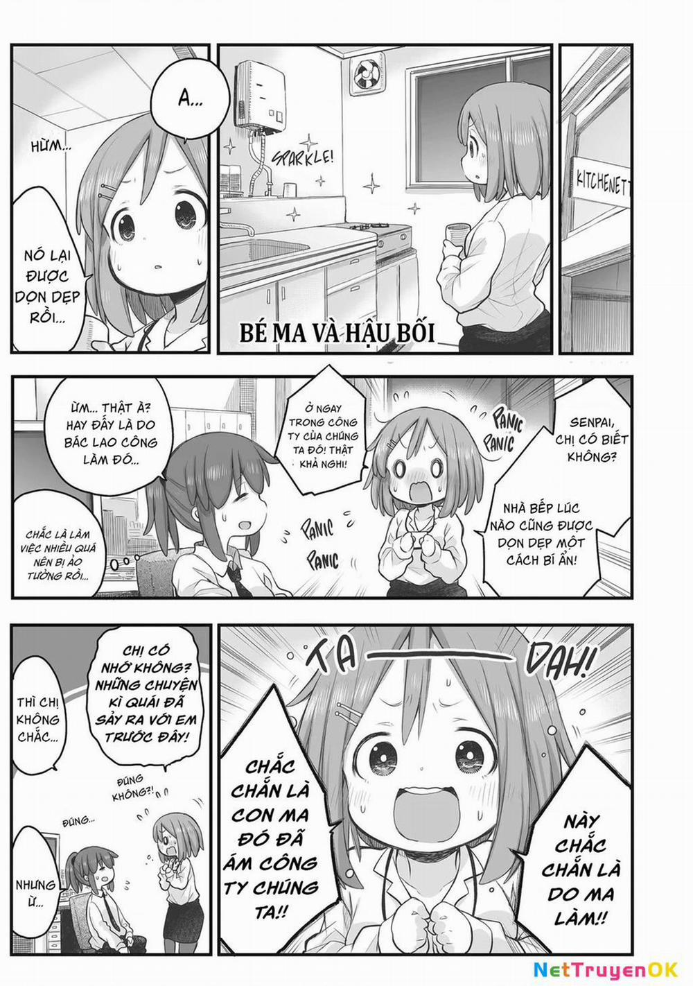 Miss Shachiku And The Little Baby Ghost 80 trang 1