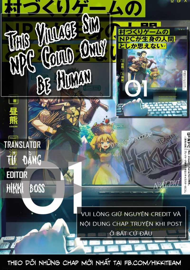Murazukuri Game no NPC ga Namami no Ningen to Shika Omoe Nai 8 trang 0