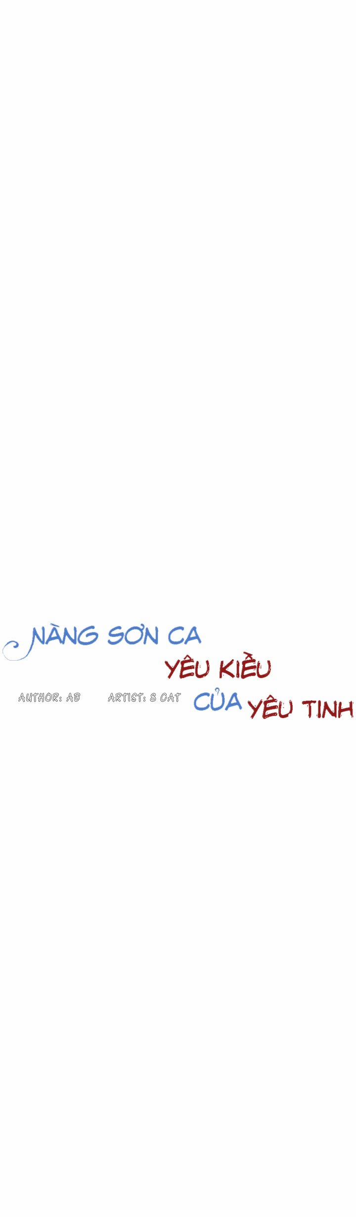 Nàng Sơn Ca Yêu Kiều Của Yêu Tinh 20 trang 1