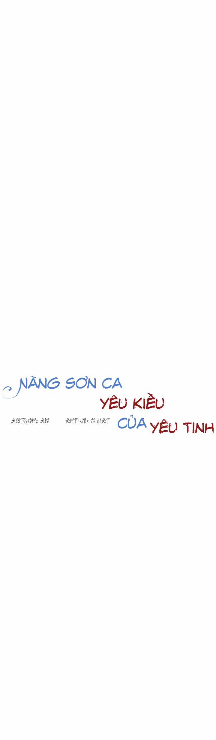 Nàng Sơn Ca Yêu Kiều Của Yêu Tinh 27 trang 1