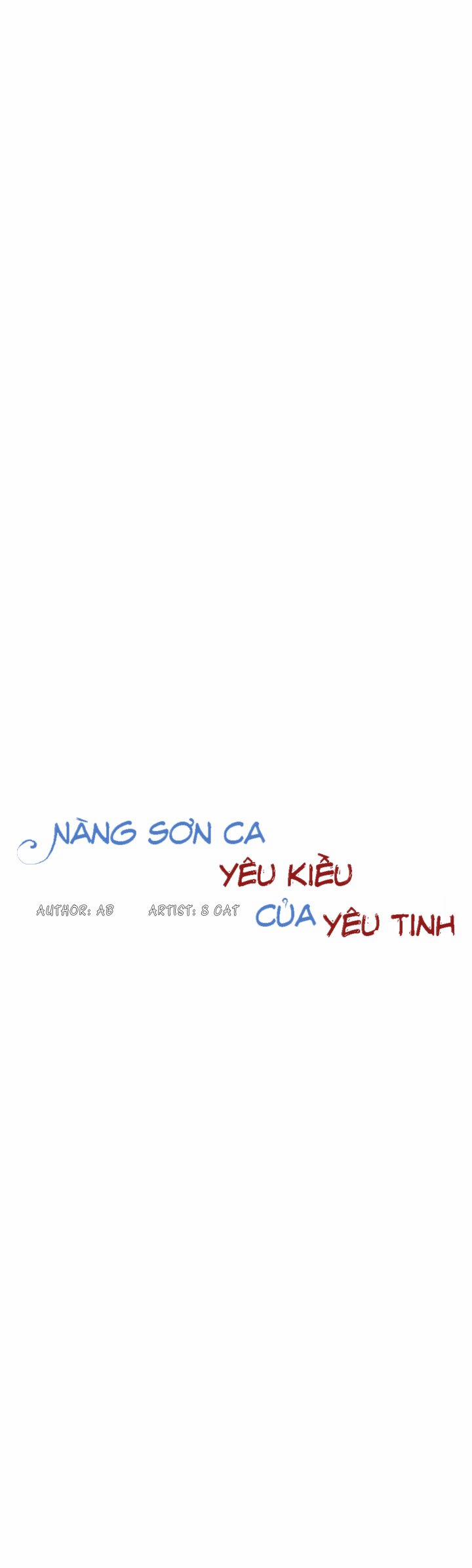 Nàng Sơn Ca Yêu Kiều Của Yêu Tinh 28 trang 1