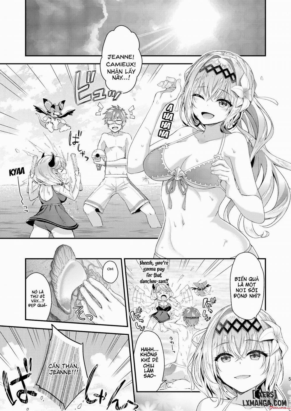 Narmaya & Jeanne to Dokidoki Summer Vacation Oneshot trang 1