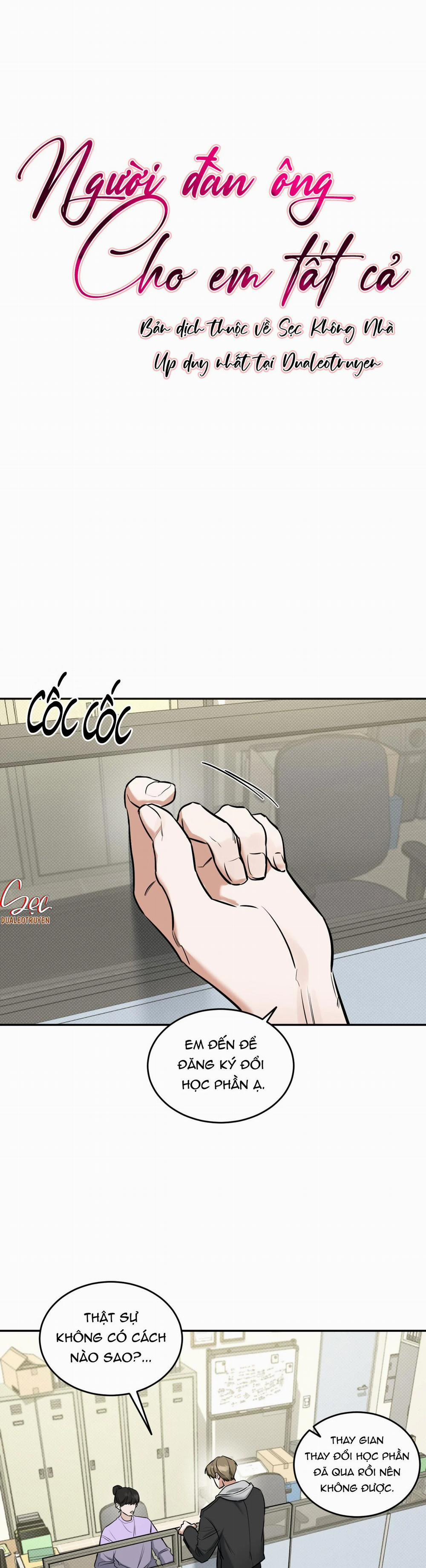 Người Đàn Ông Cho Em Tất Cả 5 trang 1