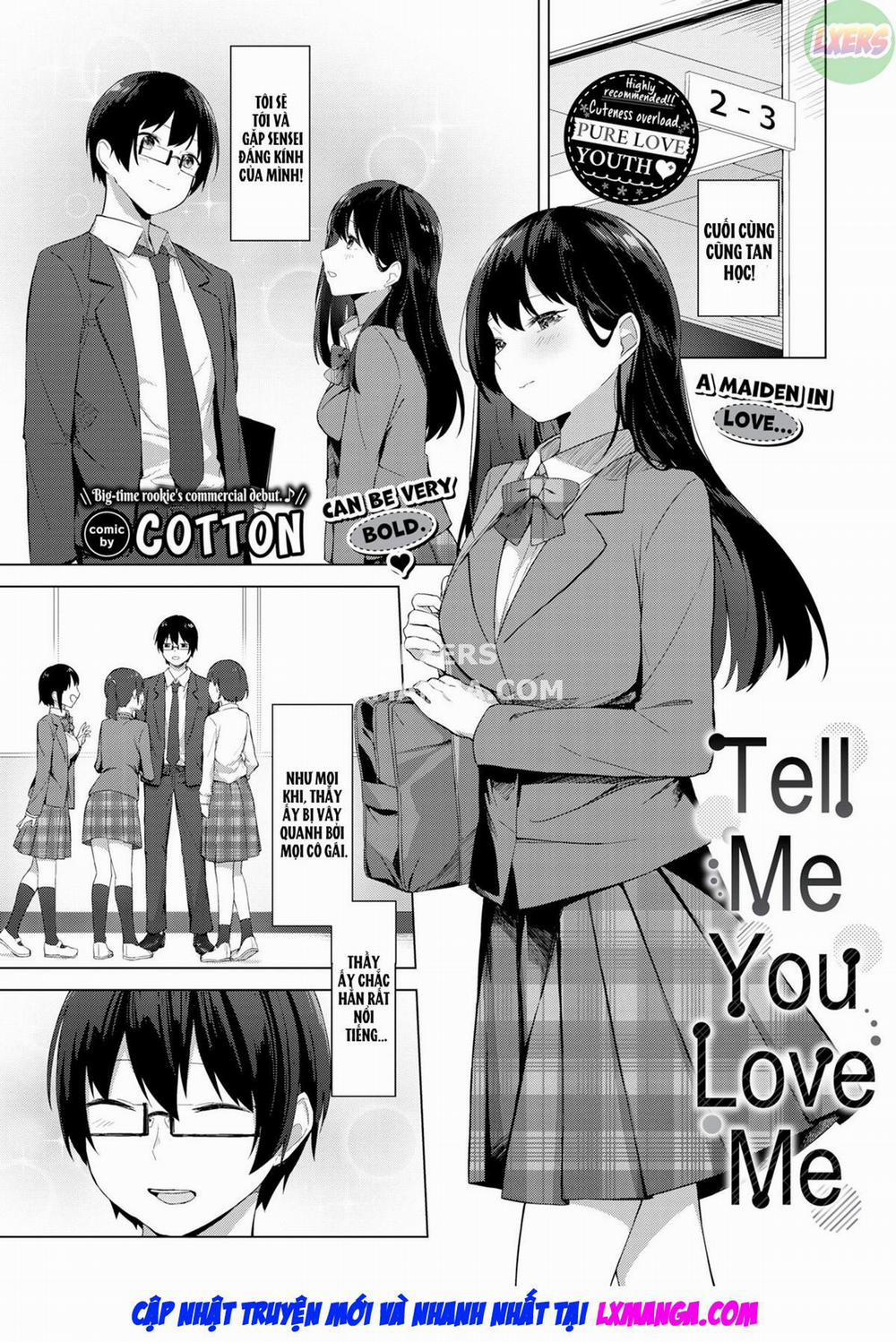 Người nói yêu em đi Oneshot trang 1